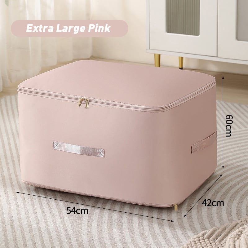 The AuraMax Compression Organizer - Ultra Space Saving, Self-Compression, and Large Khaki Size + 50% OFF