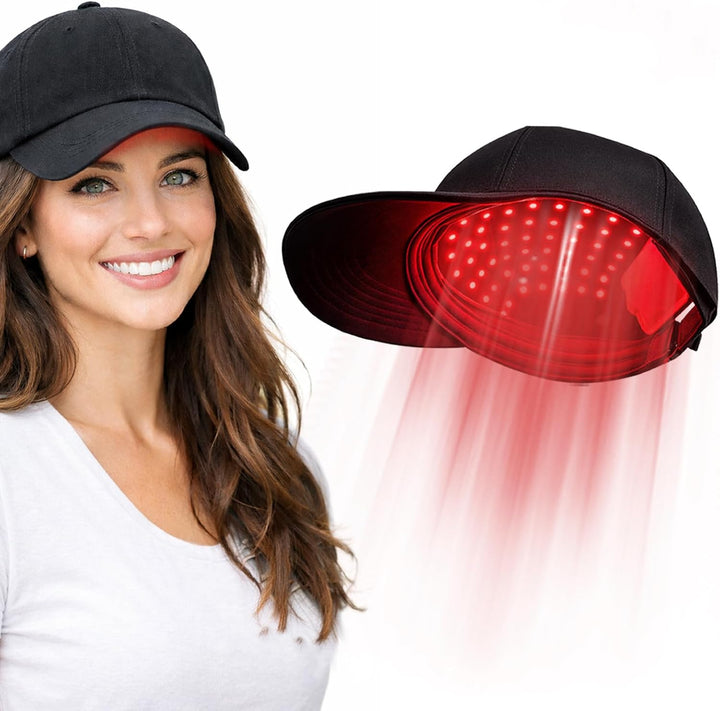 Lumora™ – 650nm Red Light Therapy Hair Growth Cap, Hands-Free &amp; Comfortable + 50% OFF