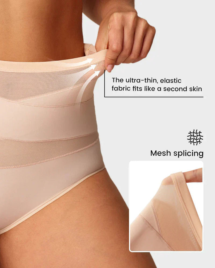 Silhova – High-Waist Cross-Compression Tummy Control Panties + 1+1  FREE