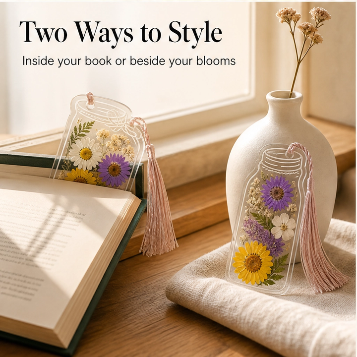 Petalume™ – Real Dried-Flower Bookmark Kit + 50% OFF