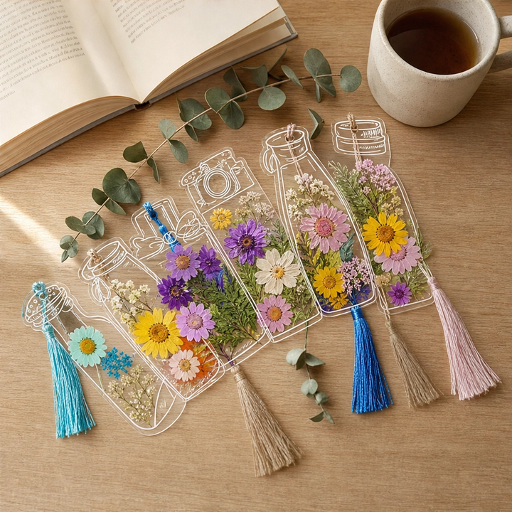 Petalume™ – Real Dried-Flower Bookmark Kit + 50% OFF