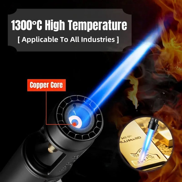 Flintwick™ – 1300°C Windproof Refillable Jet Torch Lighter + 50% OFF
