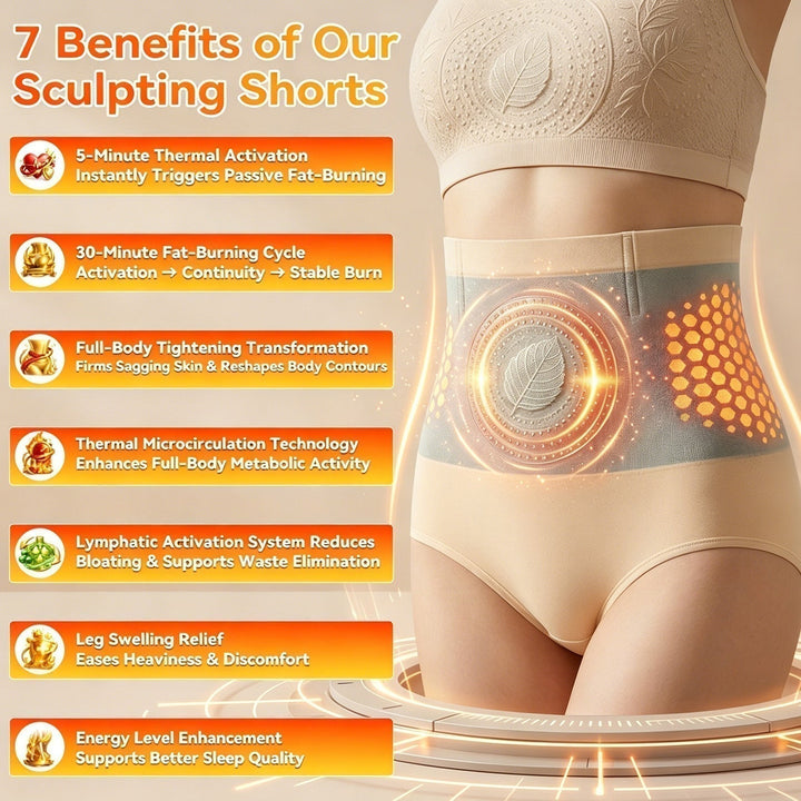 Sculptara™ – 4-in-1 Micro-Particle Thermal Sculpting Shorts + 50% OFF