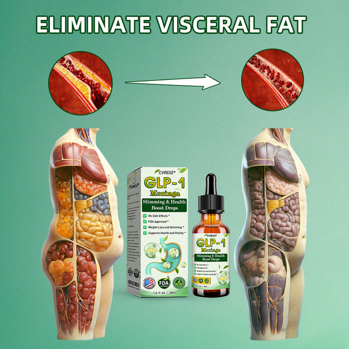 GLP-1 Slimming &amp; Health Boost Drops – Natural Weight Management - 50% OFF