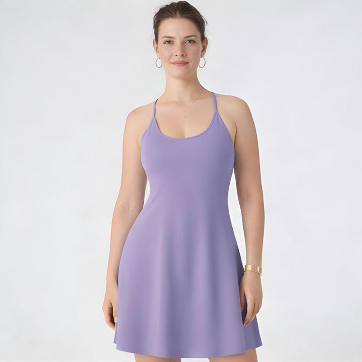 Glidform™ – Built-In Shorts, Pockets &amp; Bra Support Athletic Dress + 50% OFF