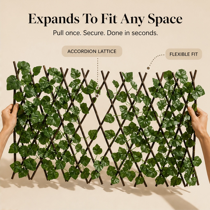 Thicket™ – Expandable Ivy Privacy Screen for Balcony &amp; Garden + 50% OFF