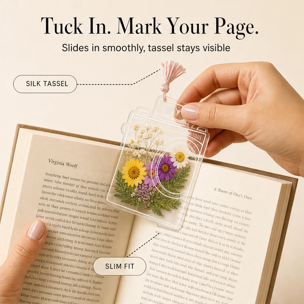 Petalume™ – Real Dried-Flower Bookmark Kit + 50% OFF