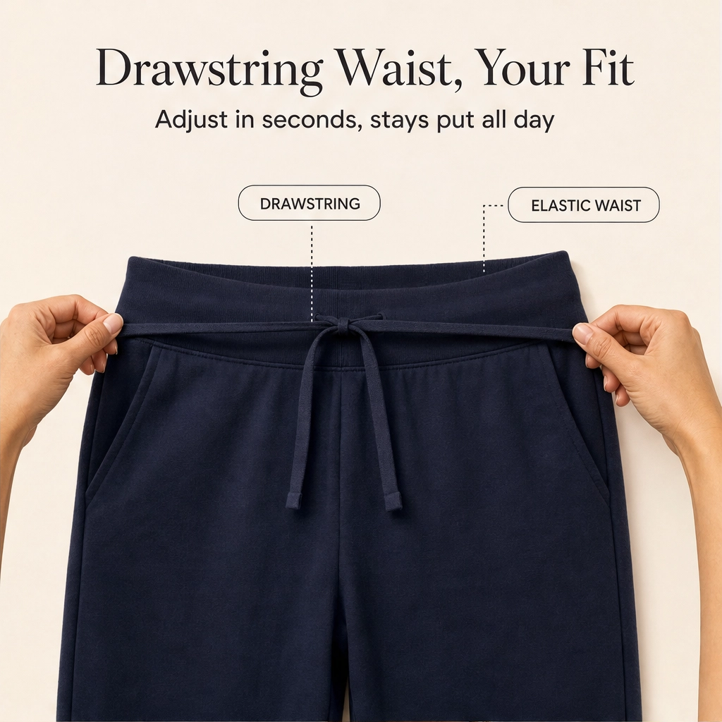 Hush™ – Soft Lounge Set with Drawstring Pants &amp; Pockets + 50% OFF