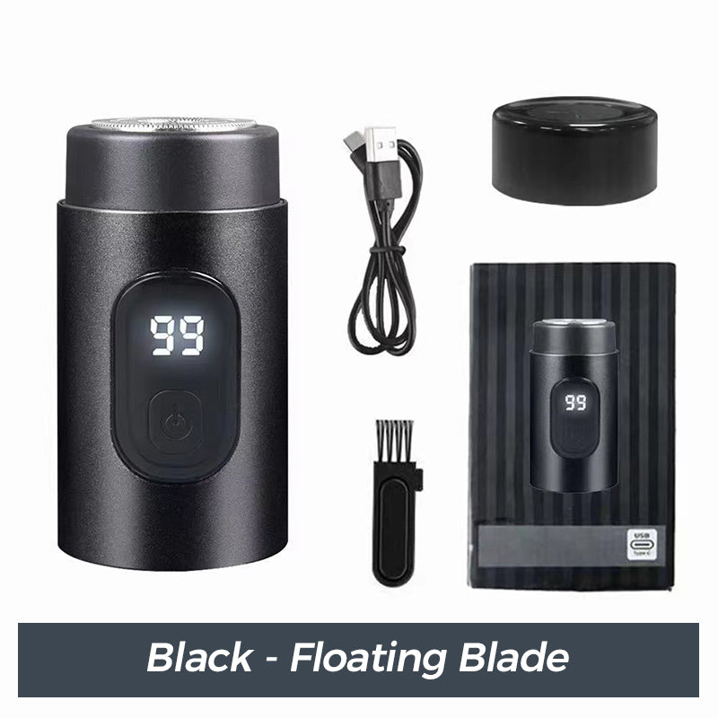 Whetstone™ – 4-Blade Floating Head USB-C Mini Portable Electric Shaver + 50% OFF