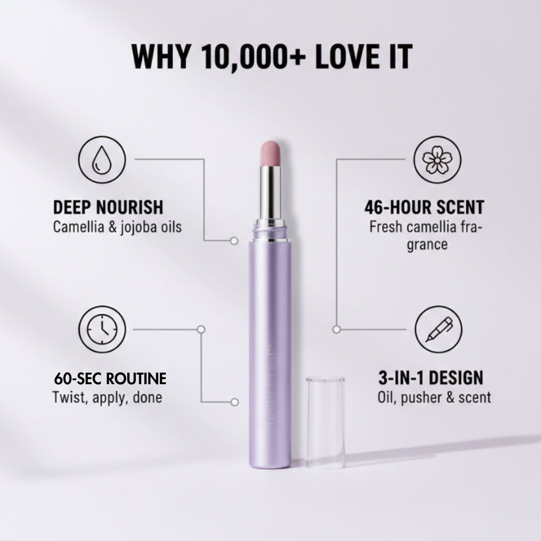 Rosaire™ – 3-in-1 Nail Care Pen with Long-Lasting Floral Fragrance + 1+1 FREE