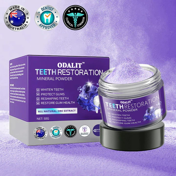 The RestoreGum Mineral Powder - Dentist-Approved, TGA Recommended for Gum &amp; Tooth Repair + 50% OFF