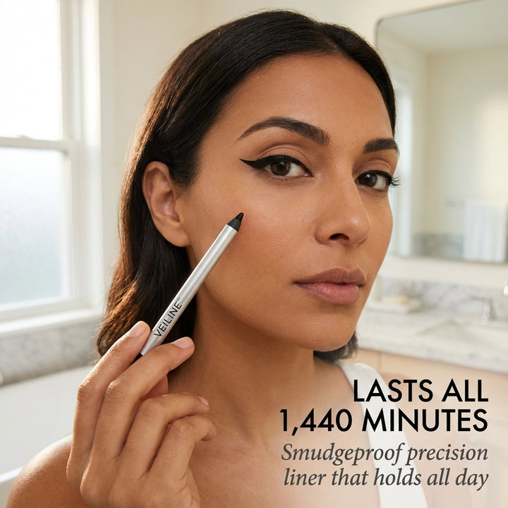 The AuraLock Eyeliner Duo - 1440-Minute Smudge-Proof, Precision Defined Eyes + 1+1 FREE