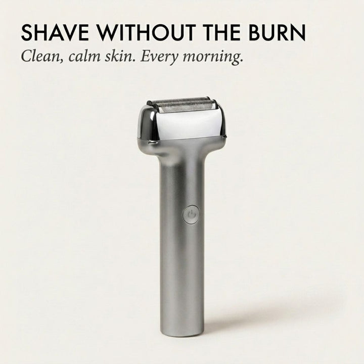 Temper™ – Wide Foil, Tilt Head &amp; IPX6 Rechargeable Electric Shaver for Men + 50% OFF