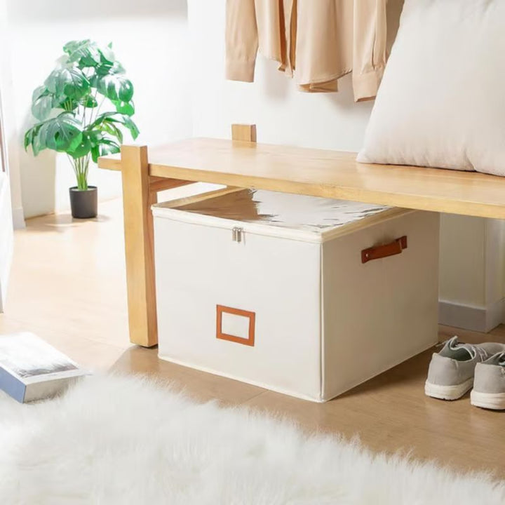 Alcove™ – Foldable Shoe Storage Box with Adjustable Dividers, Dustproof Lid &amp; Handles | Holds 8-16 Pairs + 50% OFF