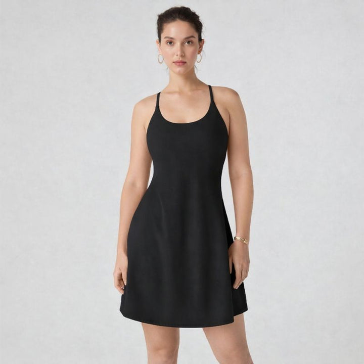 Glidform™ – Built-In Shorts, Pockets &amp; Bra Support Athletic Dress + 50% OFF