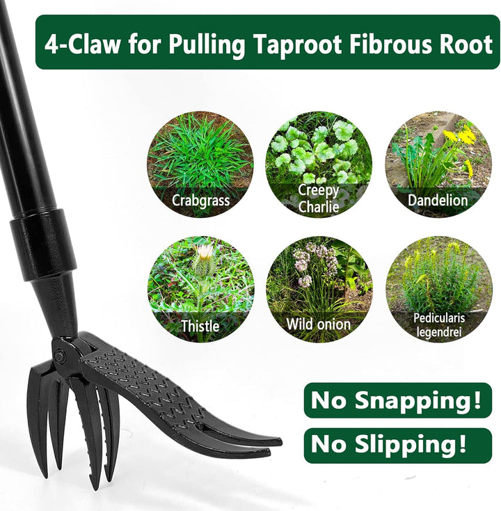 The AuraRoot Weed Puller — Effortless Weeding Without the Backache + 50% OFF