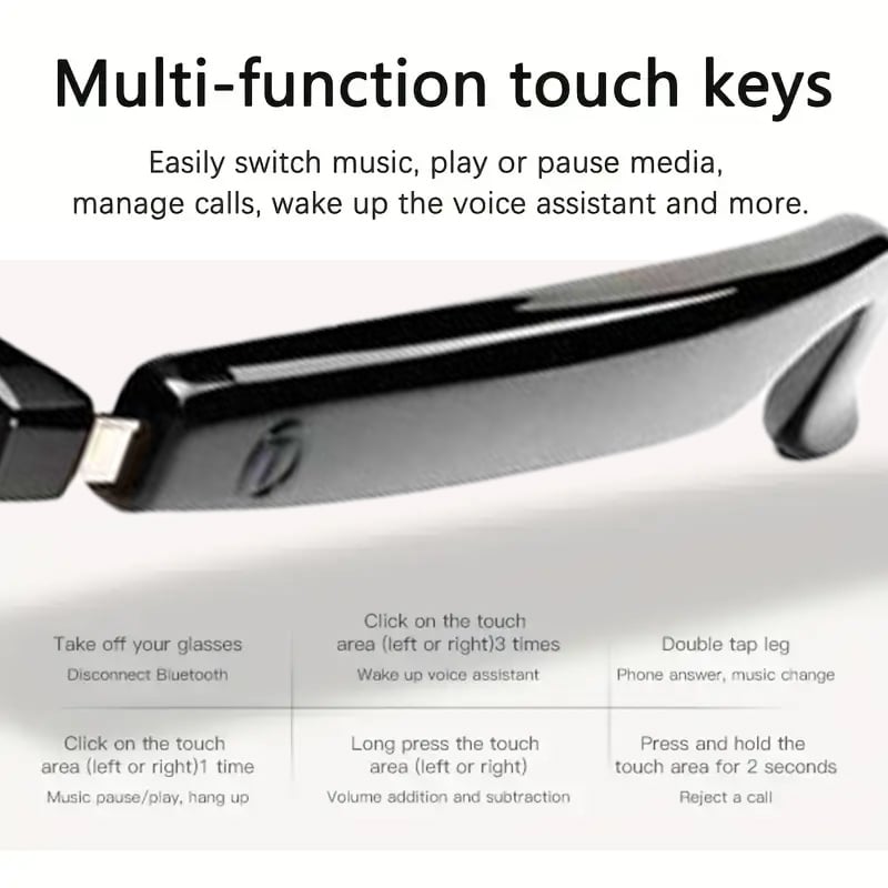 AI Interpretation Smart Glasses - Speak 160 Languages &amp; AI Chat + 50% OFF