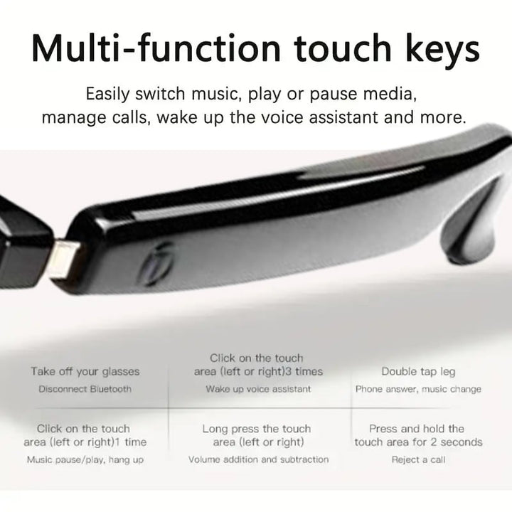 AI Interpretation Smart Glasses - Speak 160 Languages &amp; AI Chat + 50% OFF