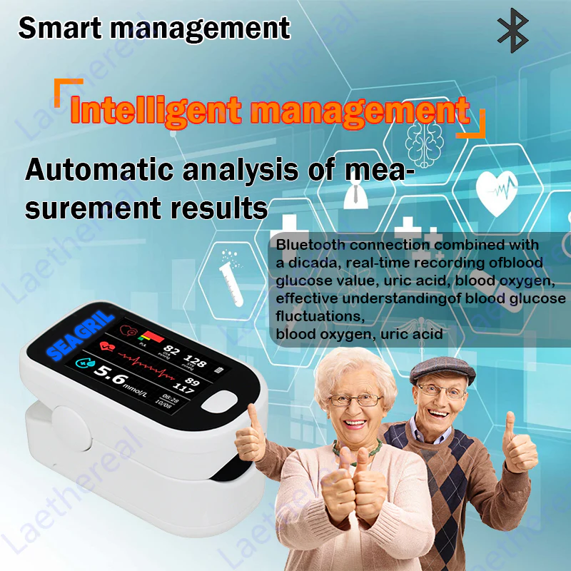 The HealthSense Glucose Monitor - 99.9% Accuracy, Zero Pain + 50% OFF