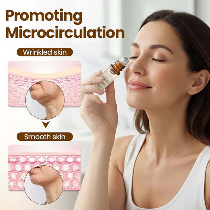 The AuraSmooth Wrinkle Serum – Soothing Rollerball with Anti-Aging Properties + 50% OFF