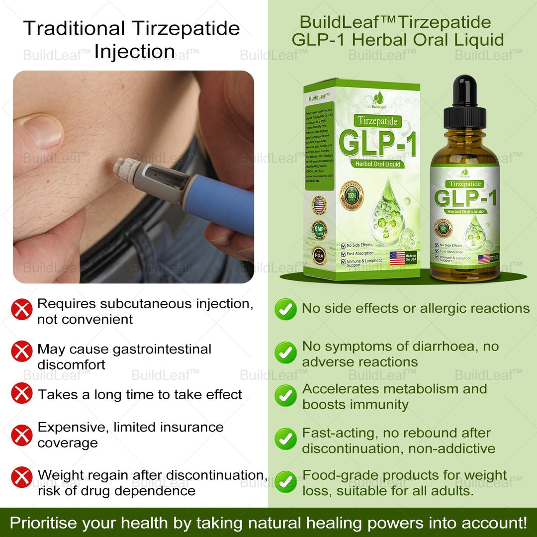 GLP-1 Slimming &amp; Health Boost Drops – Natural Weight Management - 50% OFF