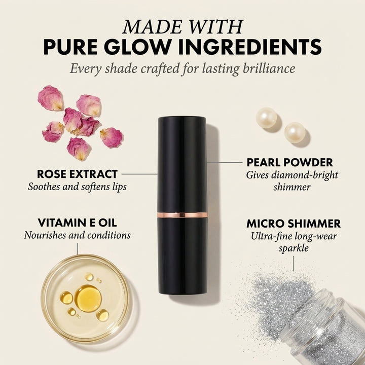 1 + 1 Free - Diamond Lips: Dazzling Glitter, Lasting Confidence