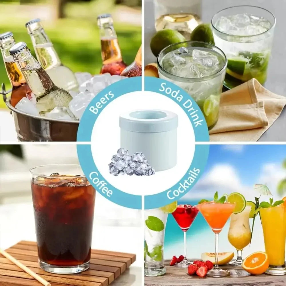 Chillforge™ – Press-to-Pop Silicone Ice Cube Maker Cup + 50% OFF