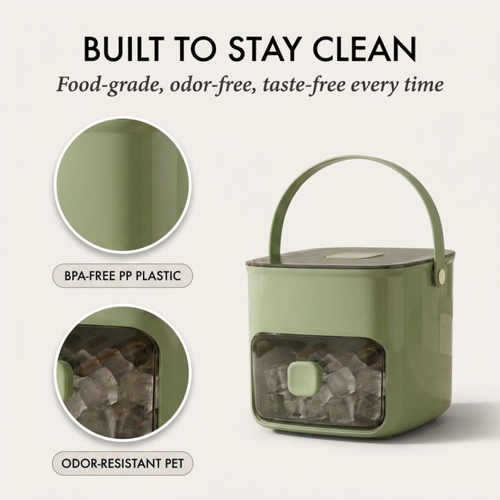 Frostwell™ – One-Touch Release Ice Cube Tray with Lid &amp; Storage Bin + 50% OFF