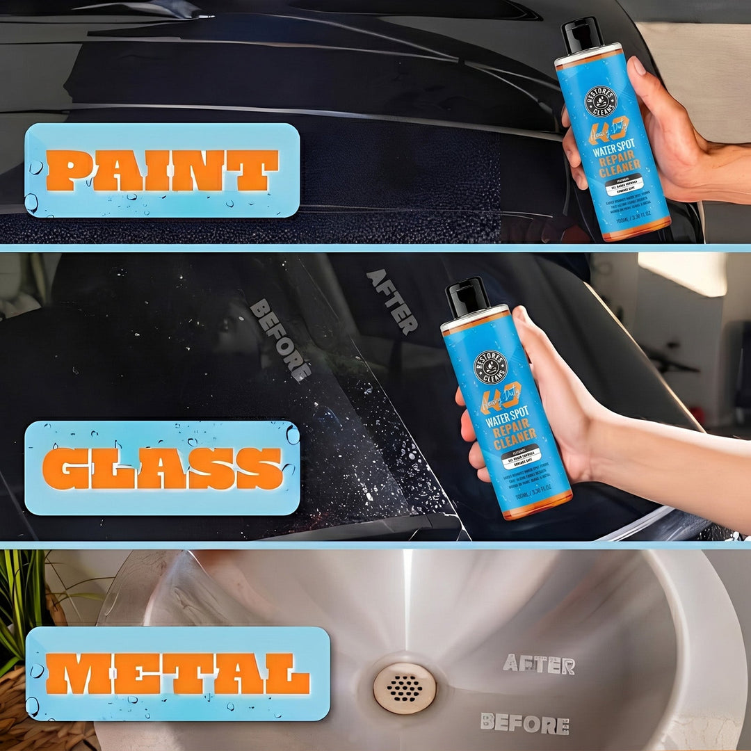 Glintforge™ – Heavy-Duty Gel Water Spot Remover for Cars, Glass &amp; Metal + 50% OFF