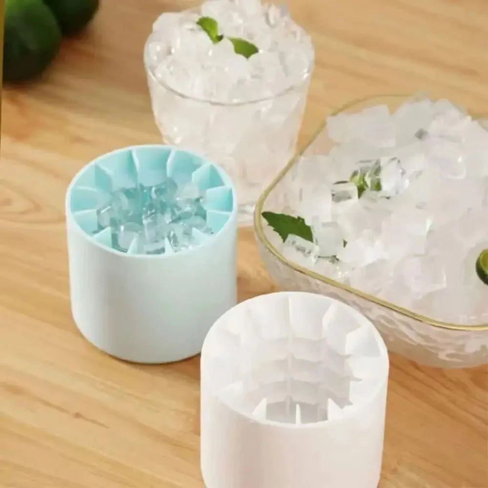 Chillforge™ – Press-to-Pop Silicone Ice Cube Maker Cup + 50% OFF