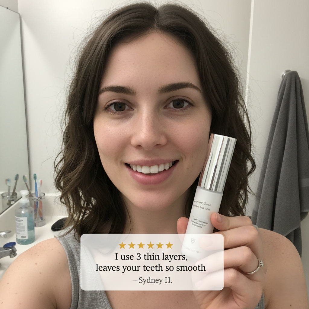 LuminaGloss - Instant Radiance &amp; Enamel Polish + 50% OFF