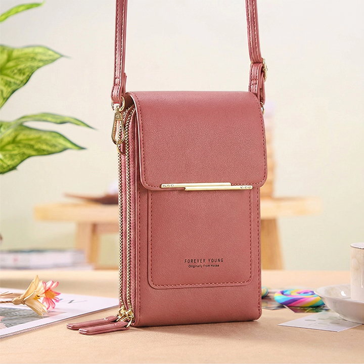 Ashford™ – Touchscreen Crossbody Phone Wallet with RFID Protection + 50% OFF