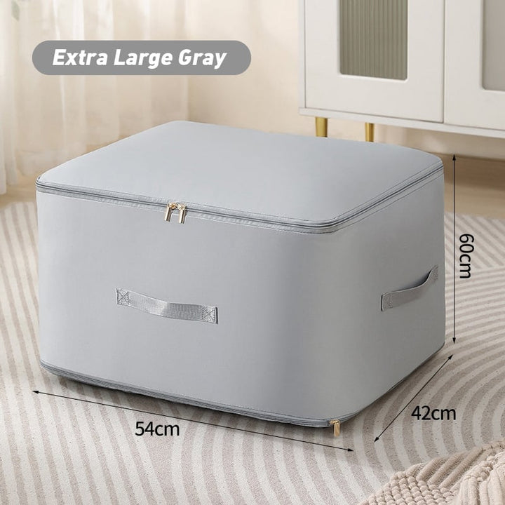 The AuraMax Compression Organizer - Ultra Space Saving, Self-Compression, and Large Khaki Size + 50% OFF