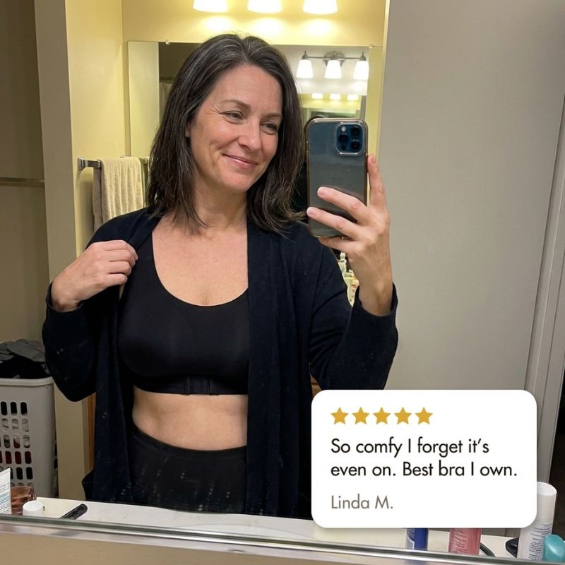Silkaven™ – Front Closure X-Band Wireless Support Bra + 50% OFF