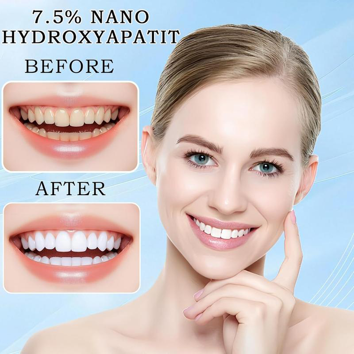 The Hydroxyapatite Toothpaste - Whiten &amp; Repair, Without the Pain + 50% OFF