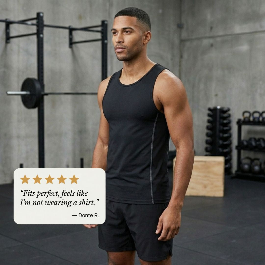 Axon™ – Moisture-Wicking Compression Training Tank Top + 50% OFF