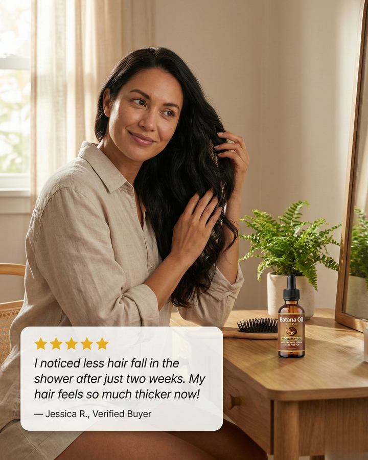 The AuraRoot Batana Oil — 100% Pure Formula for Natural Hair Growth - 50% OFF