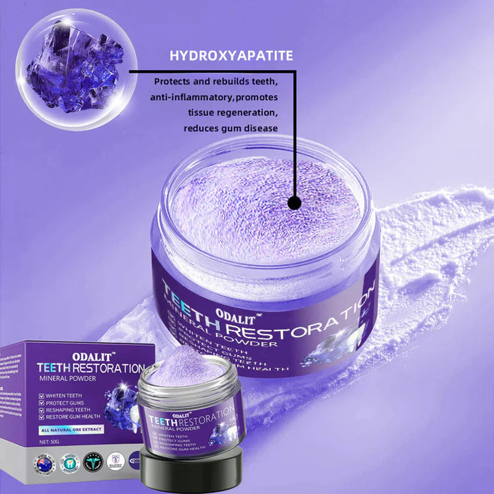 The RestoreGum Mineral Powder - Dentist-Approved, TGA Recommended for Gum &amp; Tooth Repair + 50% OFF