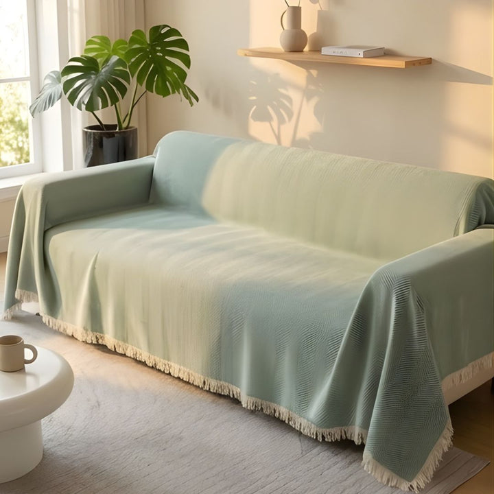 Nestwell™ – Scratch-Resistant Chenille Sofa Blanket &amp; Washable Couch Cover + 50% OFF