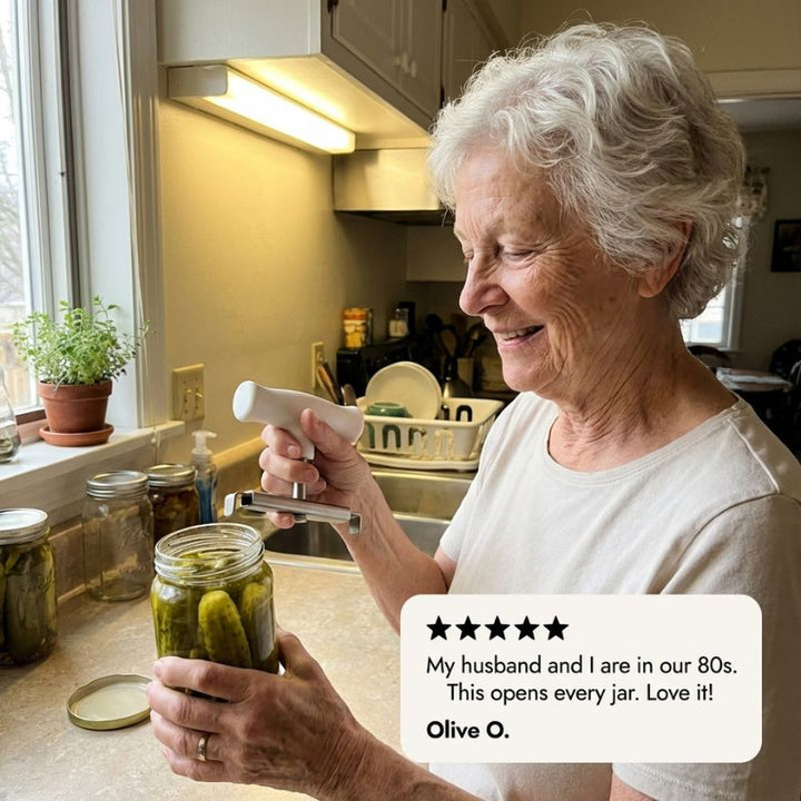 Torkwell™ – Adjustable Anti-Slip Jar &amp; Lid Opener for Weak Hands + 50% OFF