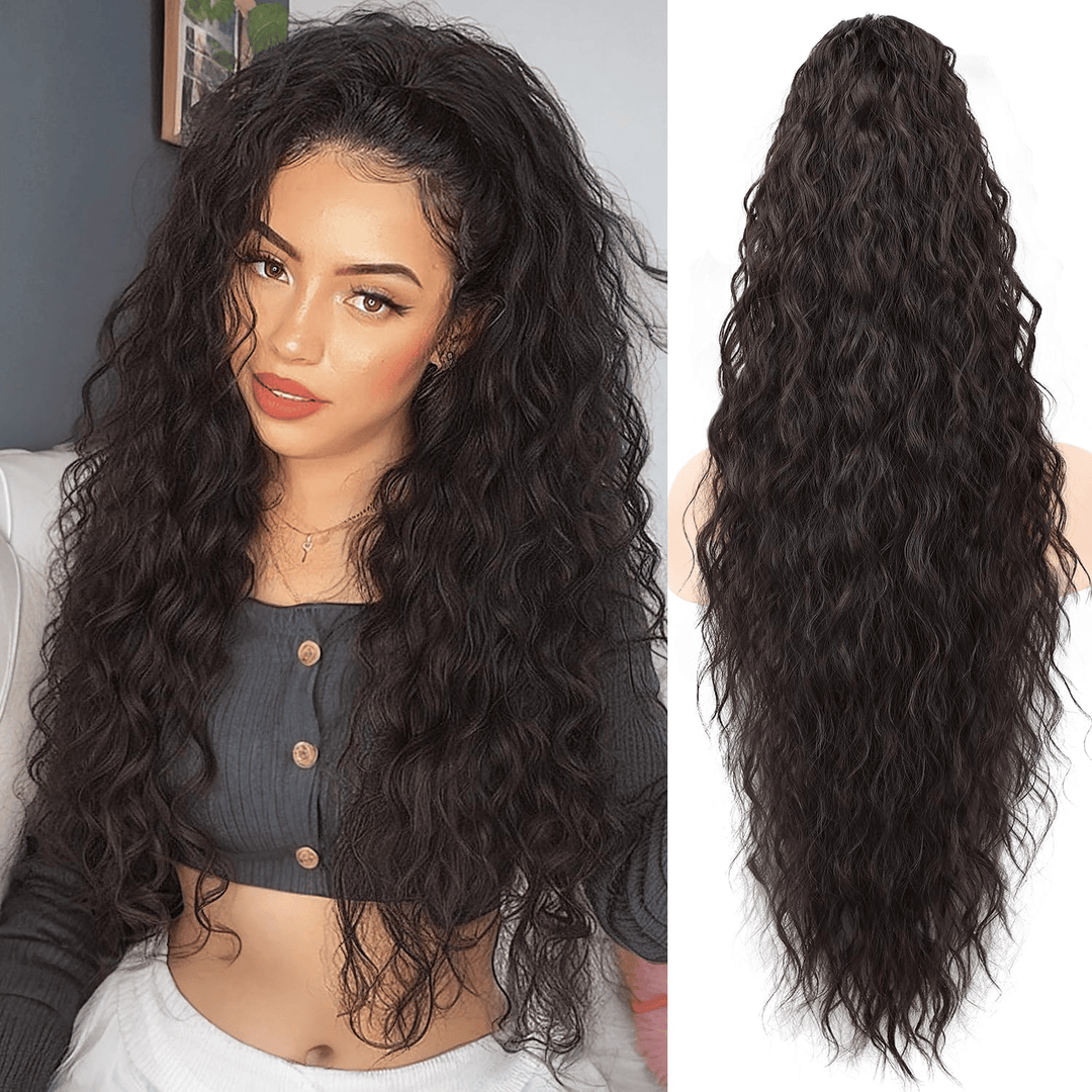 The SilkiPony  Extension - A Perfect Ponytail in Seconds + 50% OFF