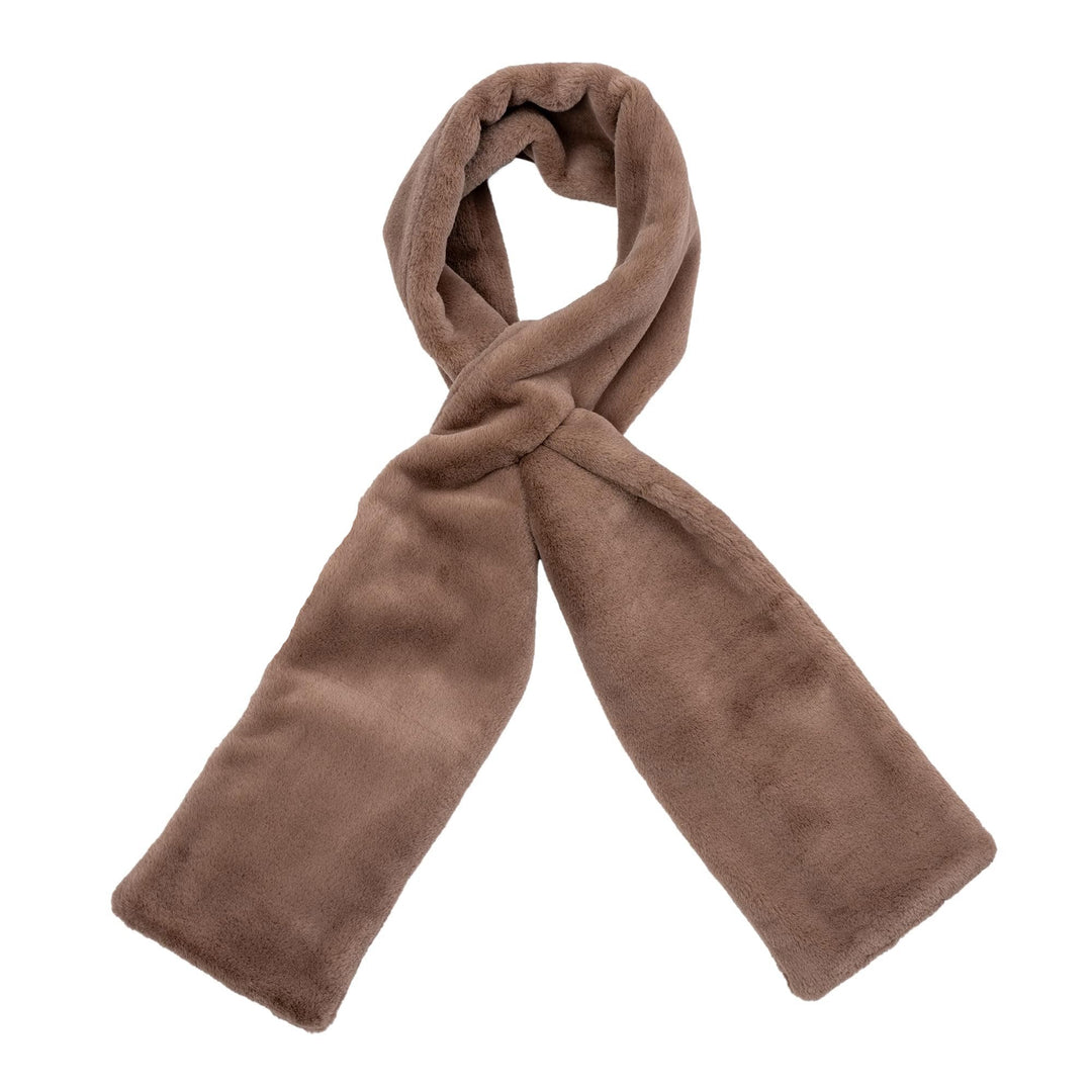 The AuraFaux Fur Scarf - Hidden Pocket, Luxurious Faux Fur, and Promotion +50% OFF
