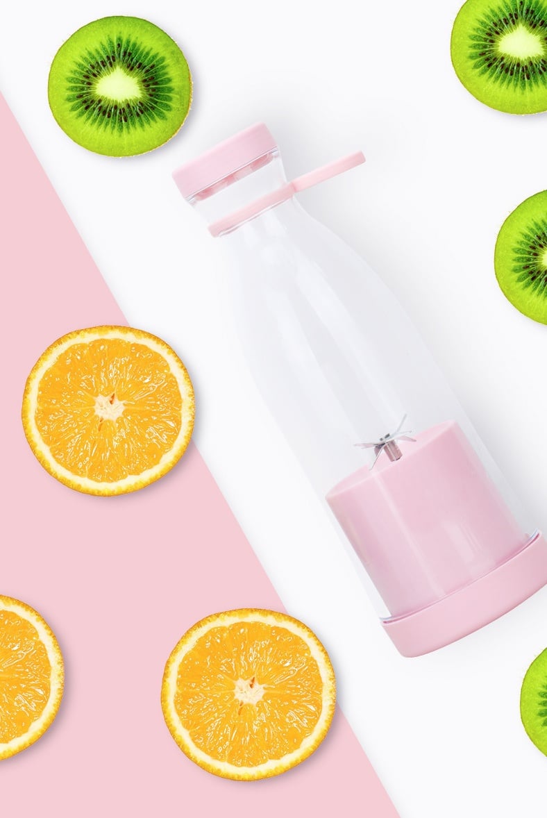 BlendMate Portable Blender - 2-in-1 Smoothie Maker &amp; Bottle Fresh Drinks On-the-Go - 50% OFF