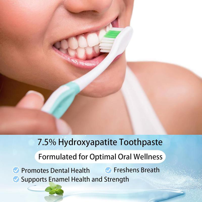 The Hydroxyapatite Toothpaste - Whiten &amp; Repair, Without the Pain + 50% OFF