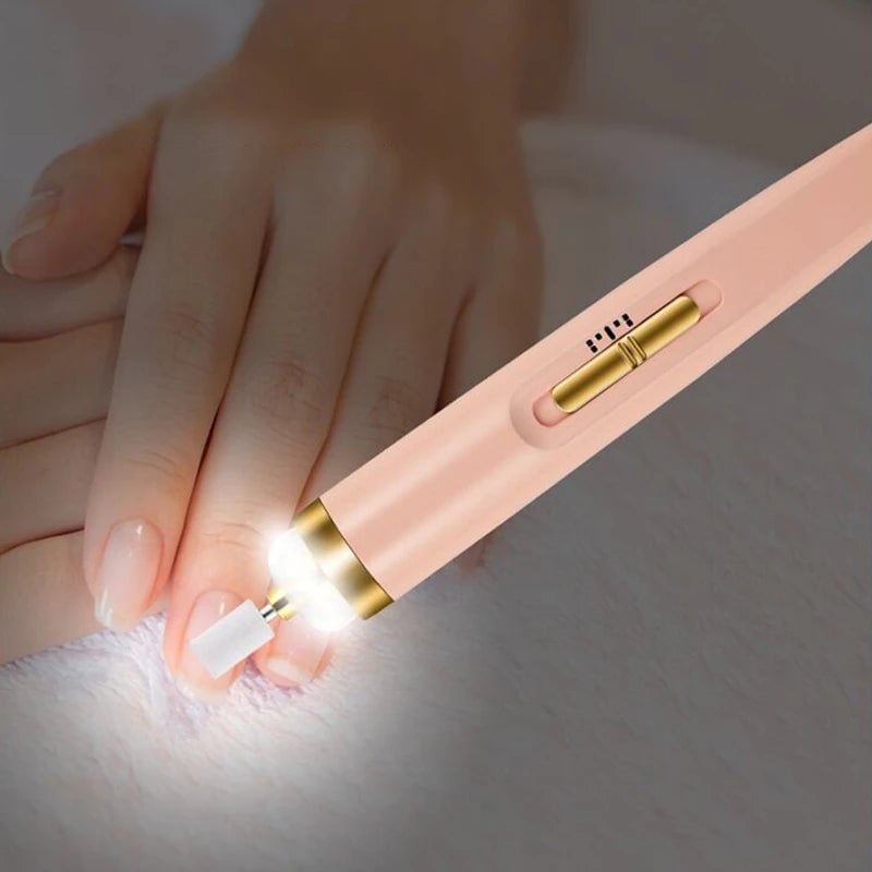 The AuraGlow Electric Manicure Set - Professional Salon Results, Compact Design, + 50% OFF