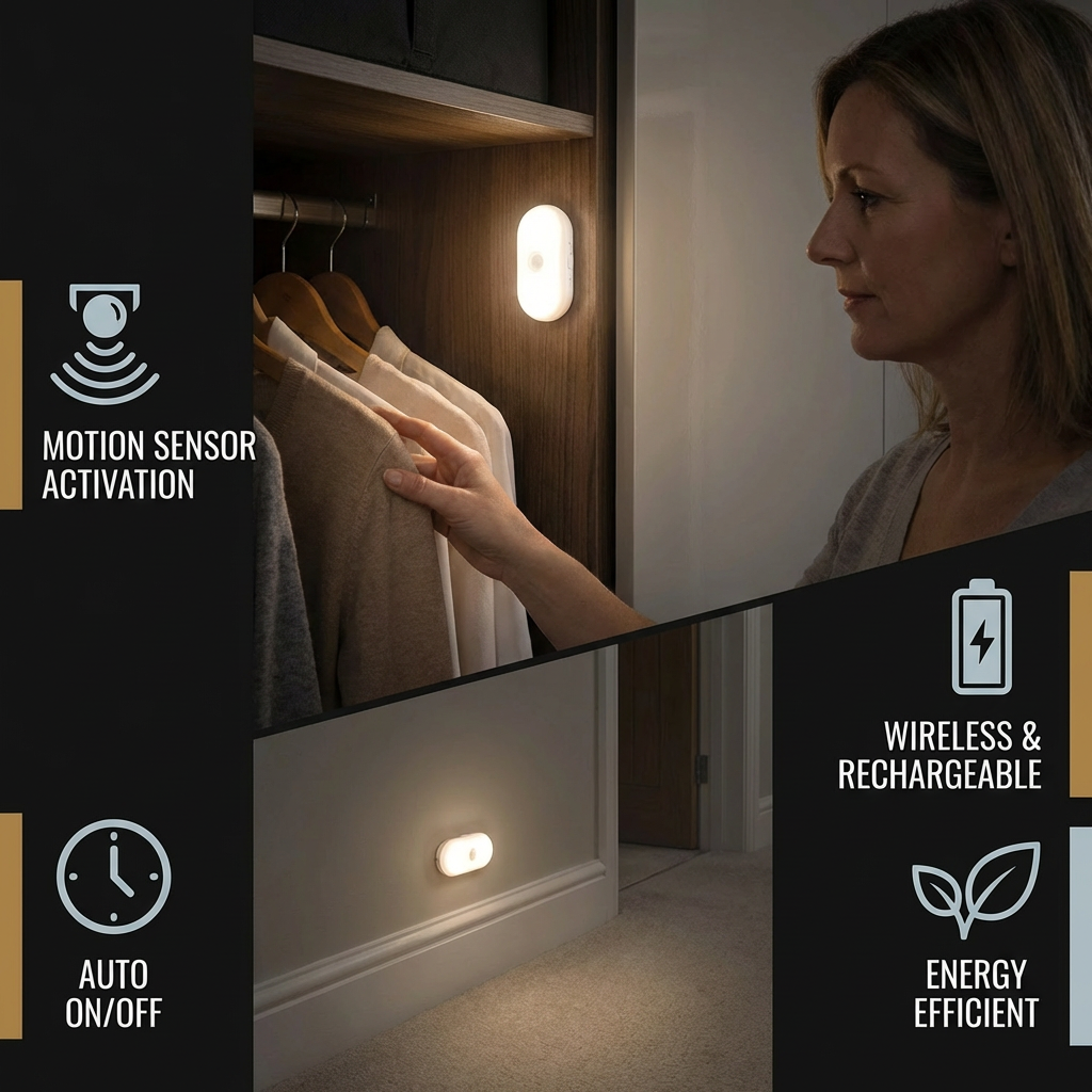 The AuraGlow Mini Sensor — Wireless &amp; Energy Saving + 50% OFF