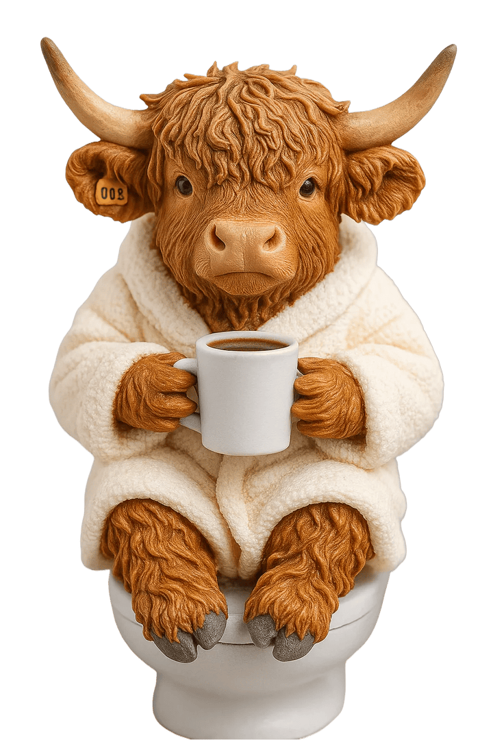 The Highland Cow Advent Calendar - 24 Days of Festive Fun + 50% OFF