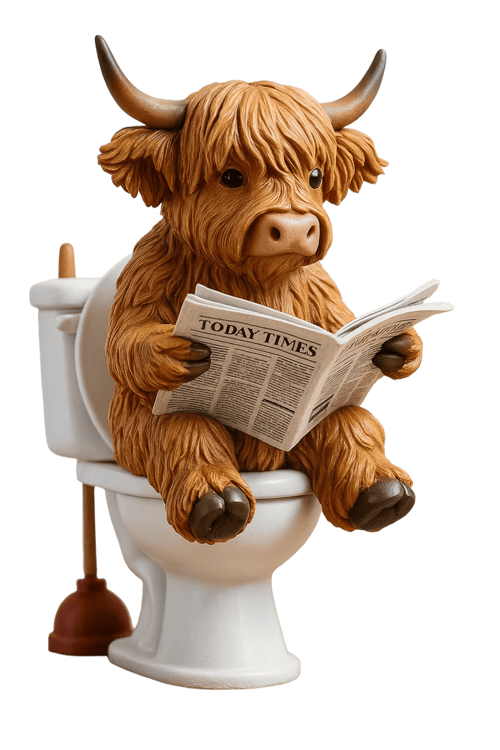 The Highland Cow Advent Calendar - 24 Days of Festive Fun + 50% OFF