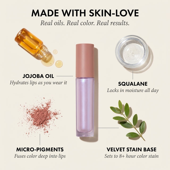 ColorFuse Lip Lacquer - All-Day Color, Zero Effort - 50% OFF