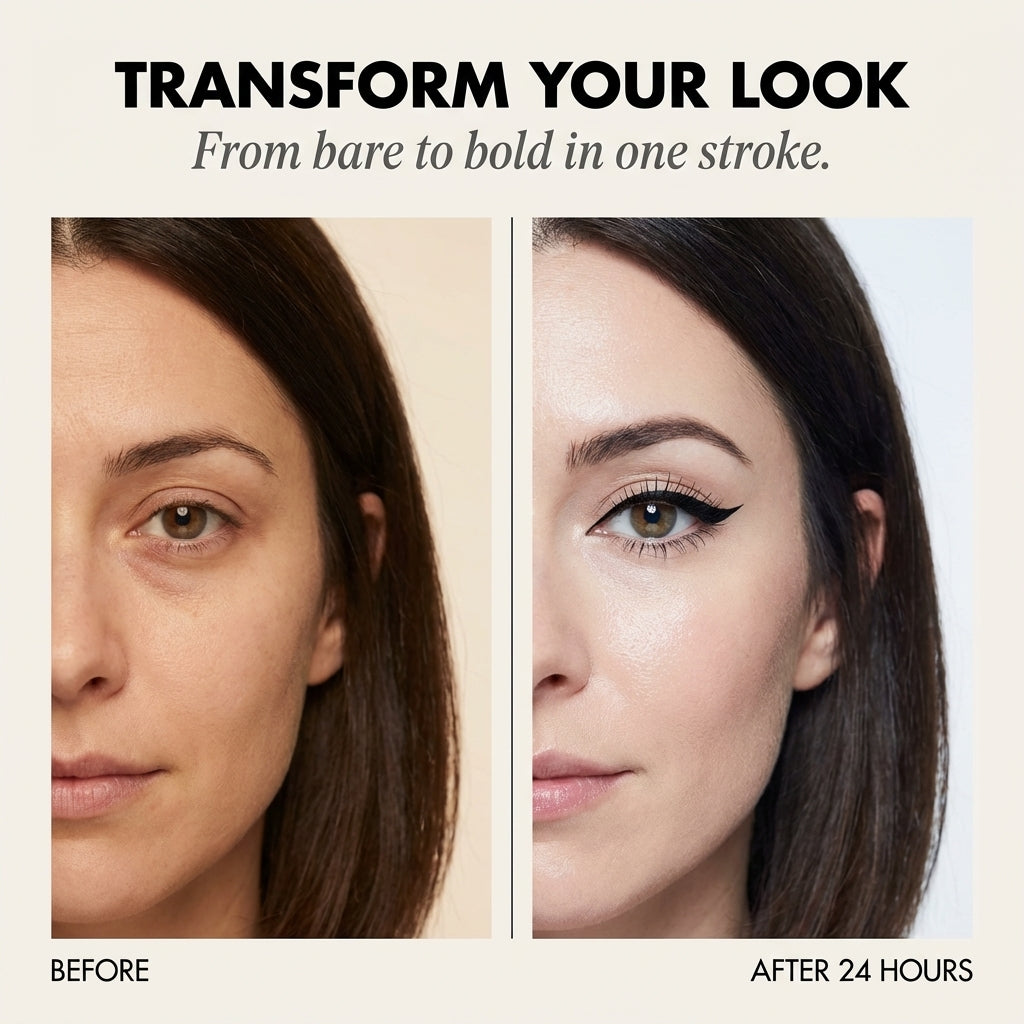 VelvetGlide Eyeliner - The Perfect Line, No Skills Needed - 50% OFF